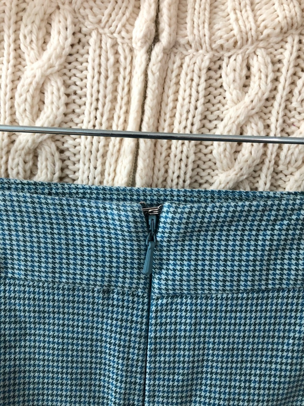 L.L.Bean Fall Plaid Favorite Skirt Size 10 - Picture 6 of 12